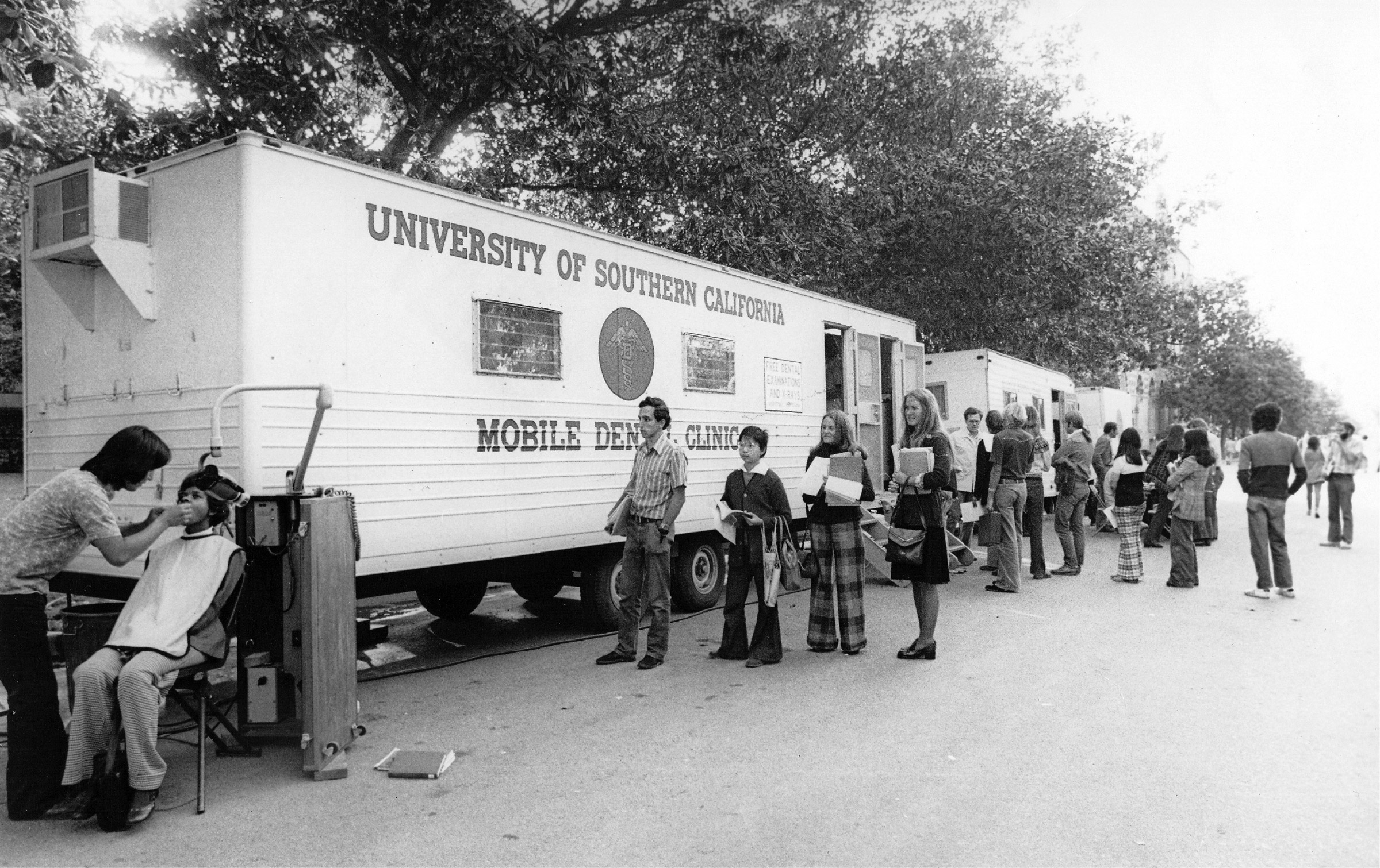 One of USC's first Mobile Dental Clinics, c. 1965 | USC Archives
