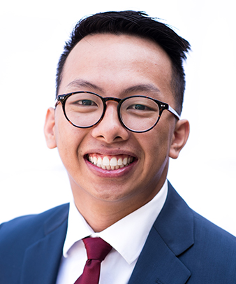 head and shoulders portrait of Kalvyn Ngo