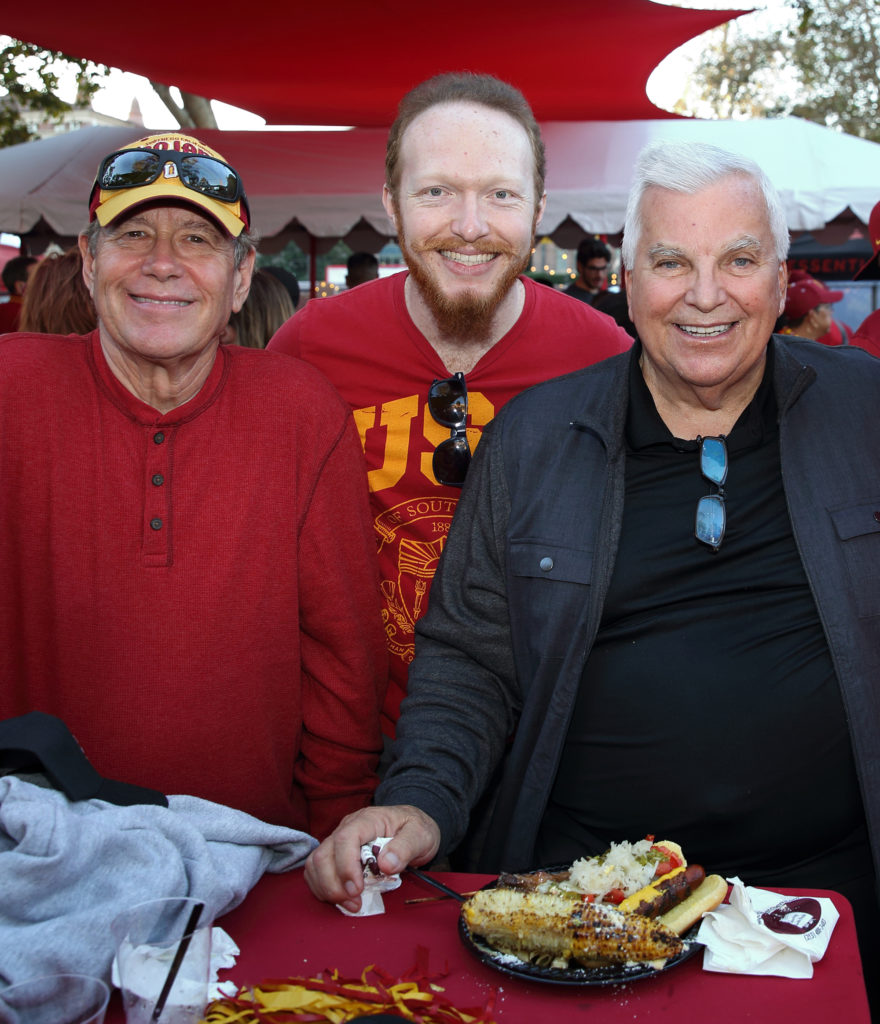 Three generations of USC fans at Tailgate
