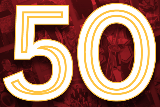 Decorative 50 figure